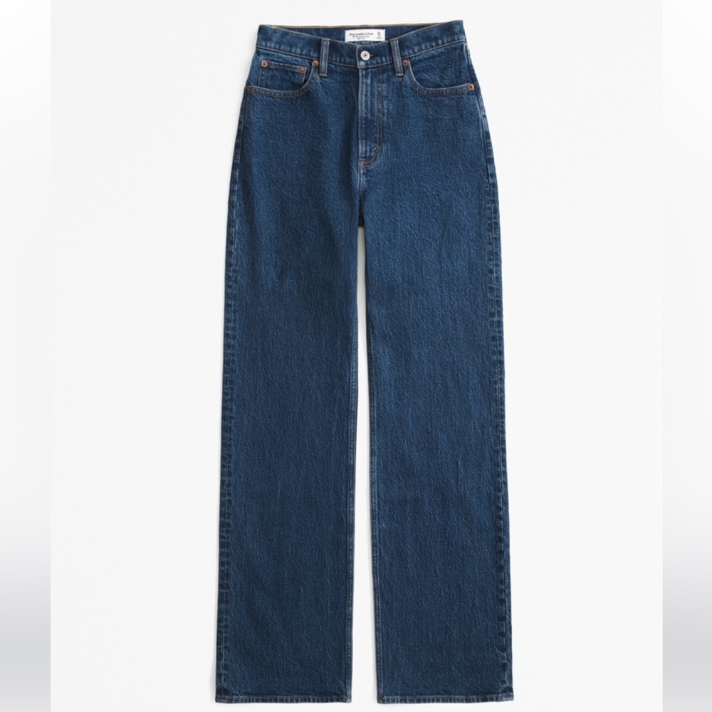A&F Curve Love High Rise 90s Relaxed Jean